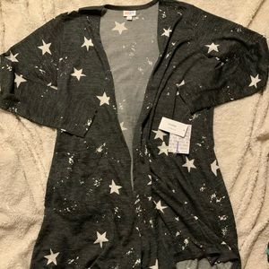 Large LuLaRoe Caroline Cardigan